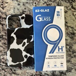 Casely iPhone 13 Pro Max and privacy screen protector